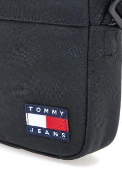 Borsello a tracolla nero con logo Tommy Jeans TOMMY DAILY REPORTER