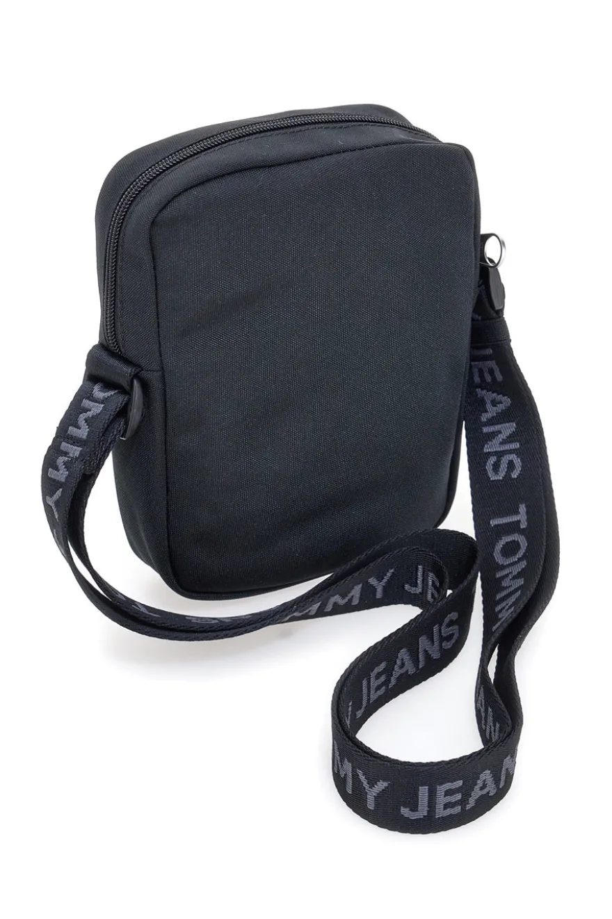 Borsello a tracolla nero con logo Tommy Jeans TOMMY DAILY REPORTER