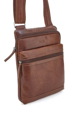 Borsello Basile 2660 Marrone Vera Pelle