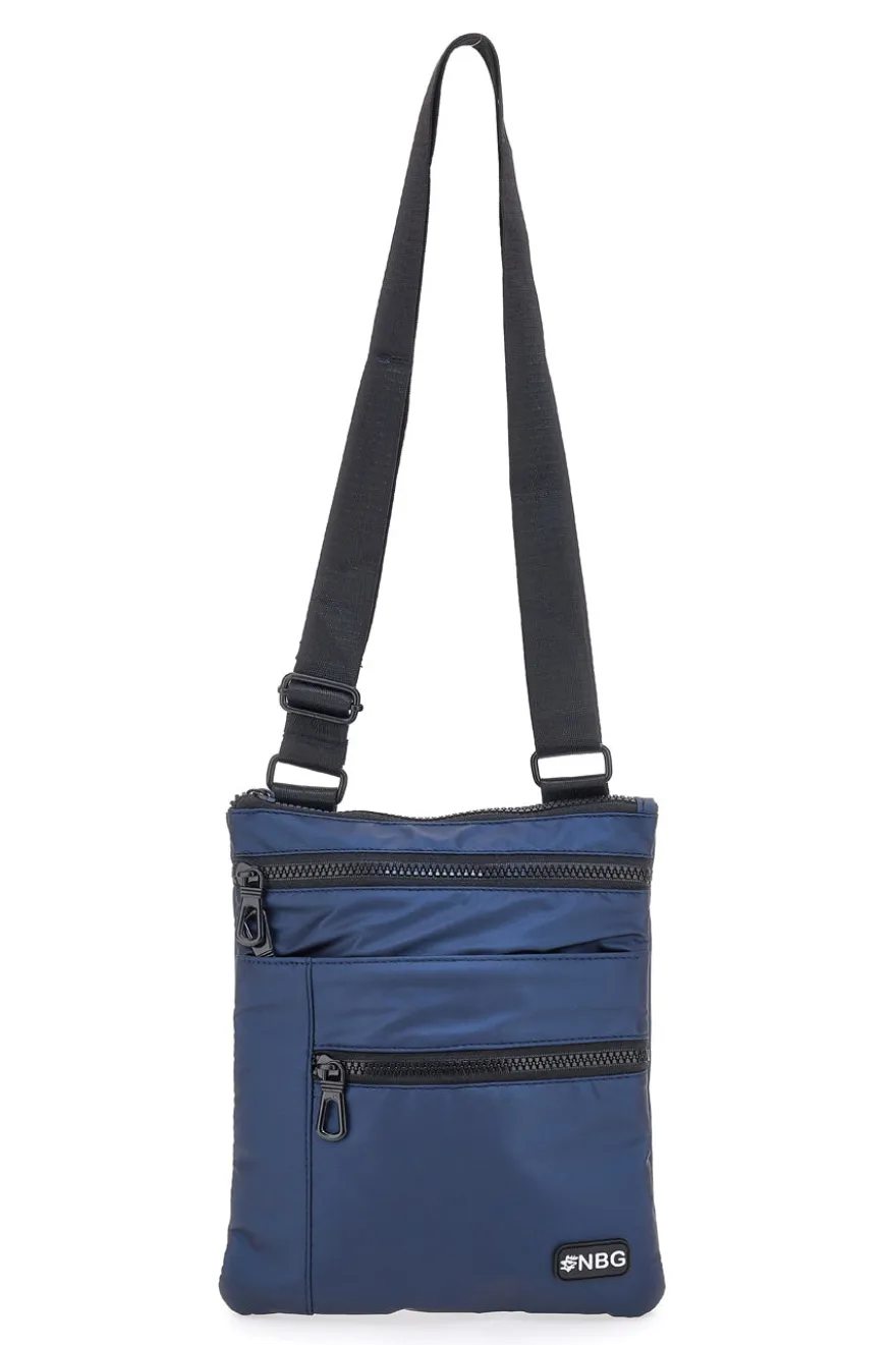 Borsello Blu con Tracolla NBG B1710-2