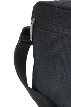 Borsello grigio e nero con zip Indigeno metropolitano PITTSHU001-B