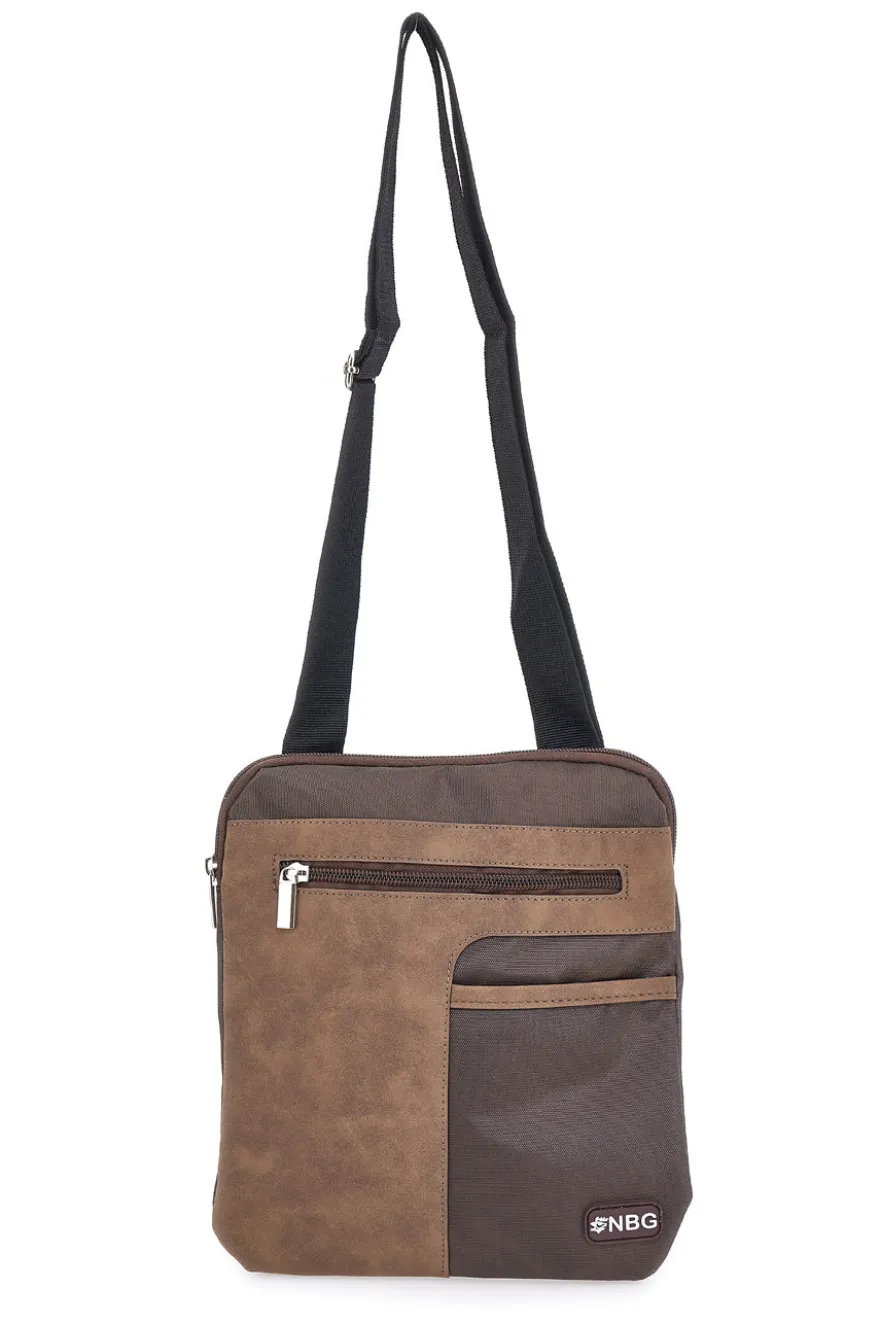 Borsello Marrone con Tracolla NBG 21081