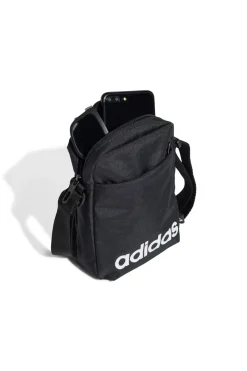 Borsello nero con tracolla Adidas Linear Org