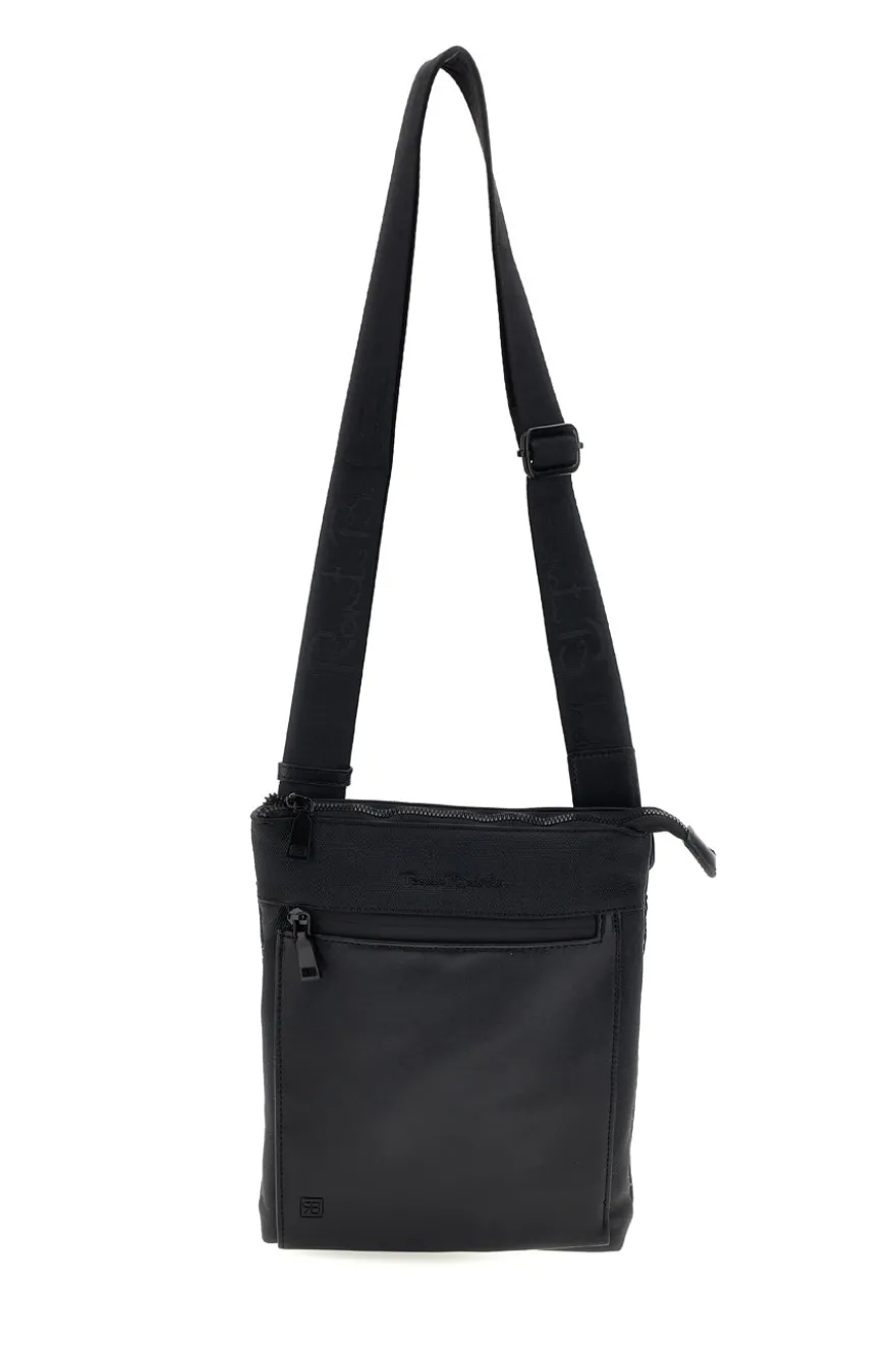 Borsello nero con tracolla regolabile Renato balestra COB 61991/M