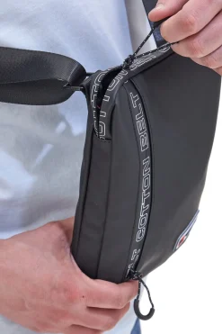 Borsello Rettangolare Nero COTTON BELT K19.017.B055