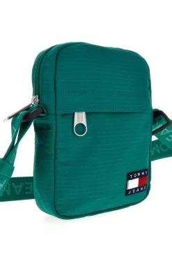 Borsello verde con logo Tommy jeans 14211