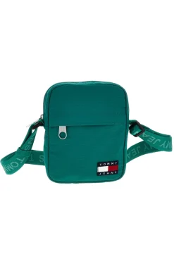 Borsello verde con logo Tommy jeans 14211