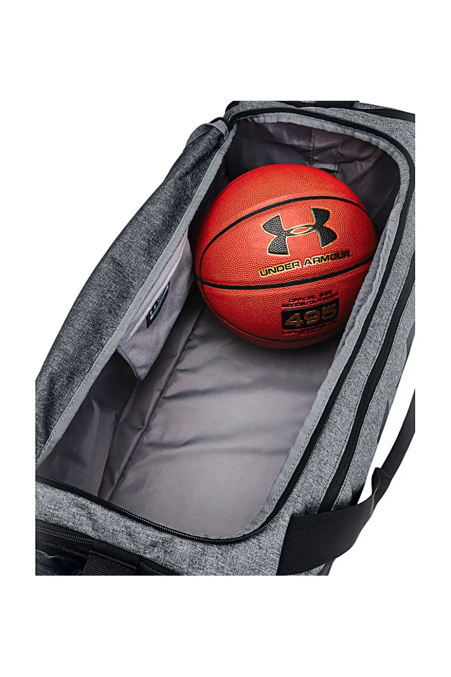 Borsone grigio idrorepellente con scomparto per scarpe Under armour Undeniable 5.0 Medium