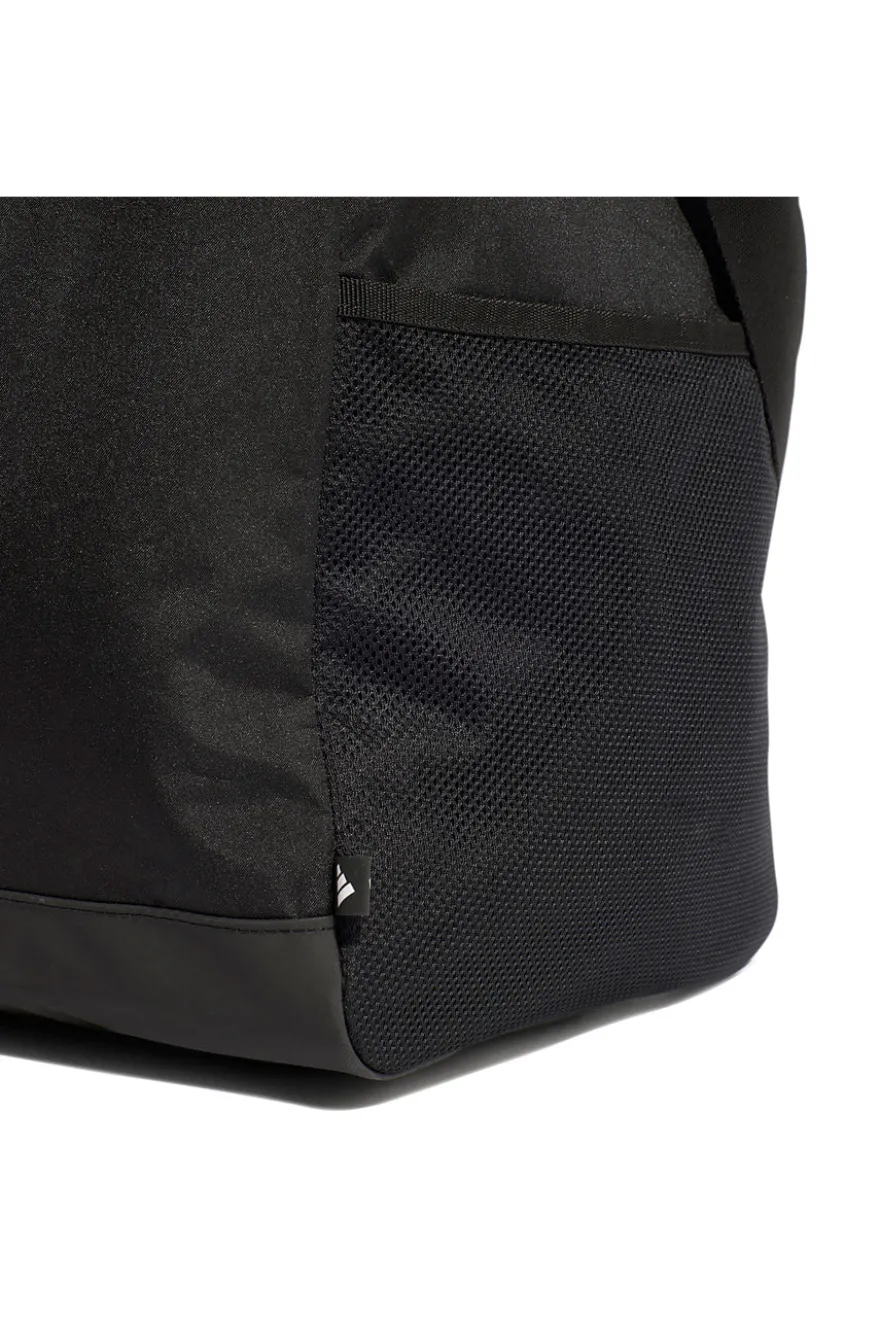 Borsone nero capiente con tracolla regolabile Adidas LINEAR DUFFEL L