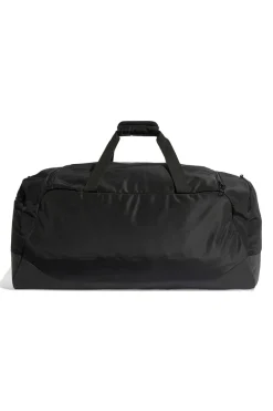 Borsone Nero con Logo a Tre Strisce Adidas JZ606