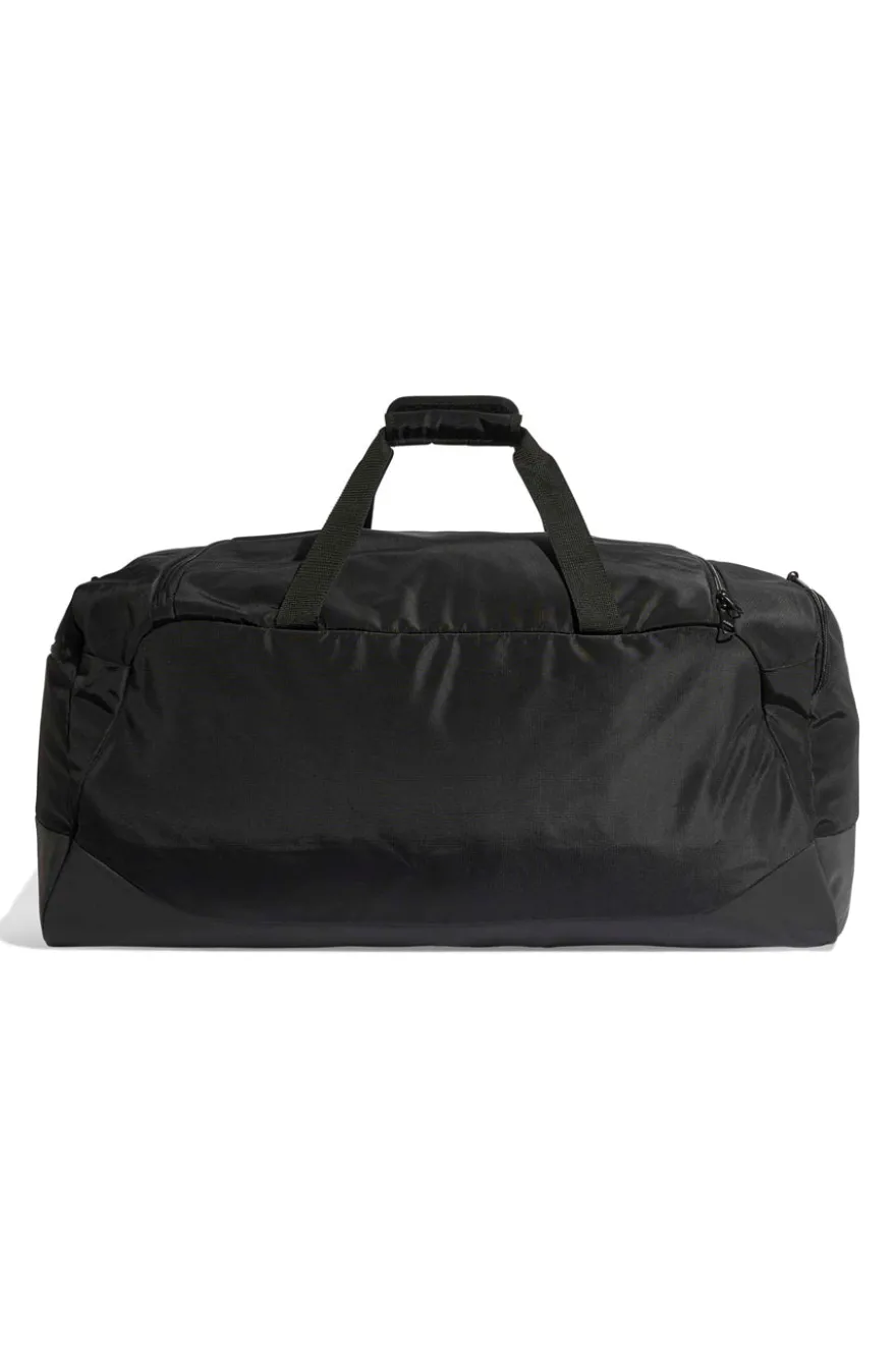 Borsone Nero con Logo a Tre Strisce Adidas JZ606