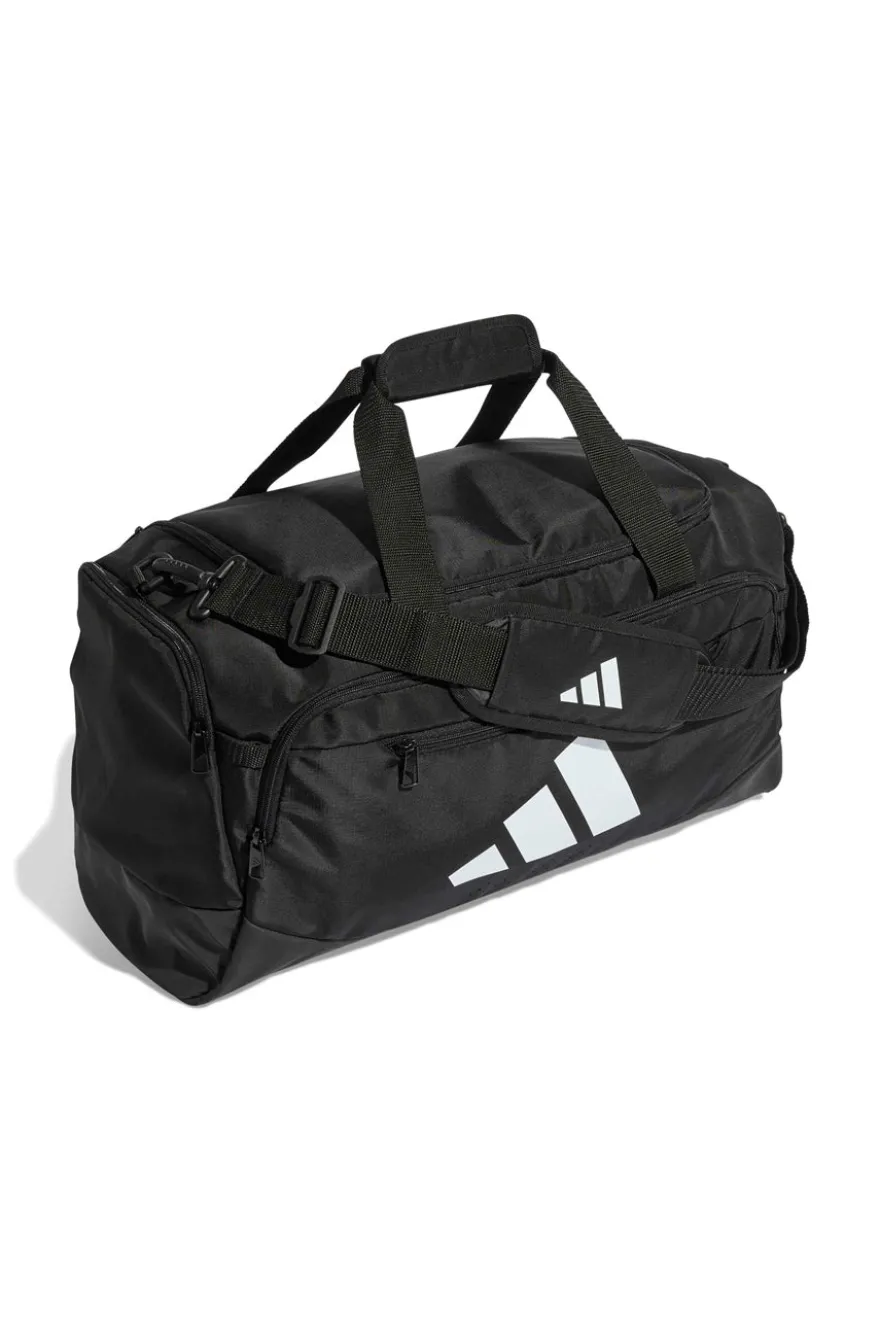 Borsone nero con tasche zip Adidas TRA DEE DUE M
