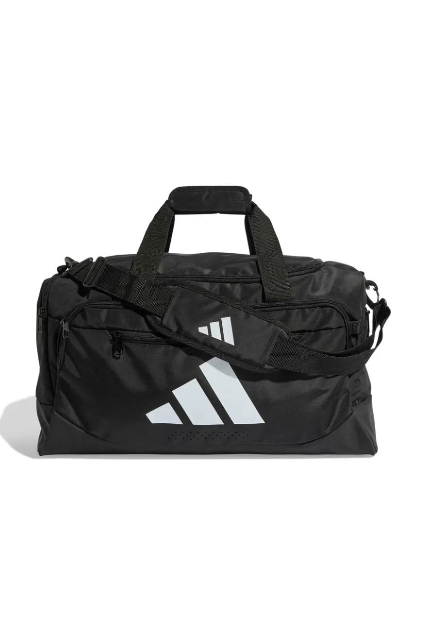 Borsone nero con tasche zip Adidas TRA DEE DUE M