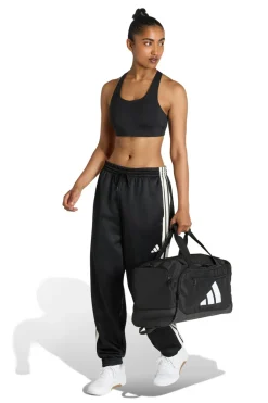 Borsone nero con tasche zip Adidas TRA DEE DUE M