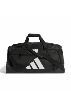 Borsone nero con tasche zip Adidas TRA DEE DUE M