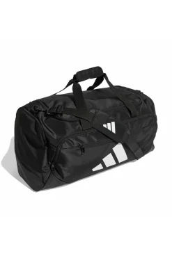 Borsone nero con tasche zip Adidas TRA DEE DUE M