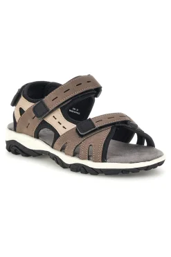 Braune Sandale mit Riemen Die erste aktive CN1