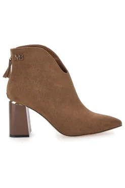 Braune Stiefeletten mit Blockabsatz MARIELLA BURANI 50720458