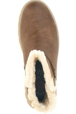 Braune Stiefeletten mit warmer Innenausstattung und Profilsohle Relife 22808B11R