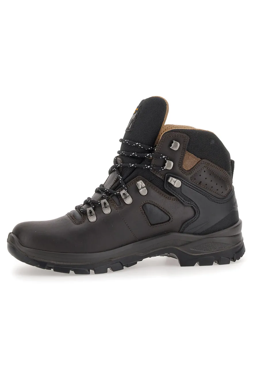 Braune Trekkingstiefel mit Stützsystem Track Down 14515