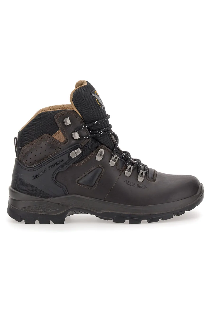 Braune Trekkingstiefel mit Stützsystem Track Down 14515