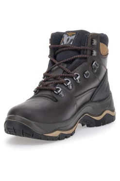Braune Trekkingstiefel Track Down 11205