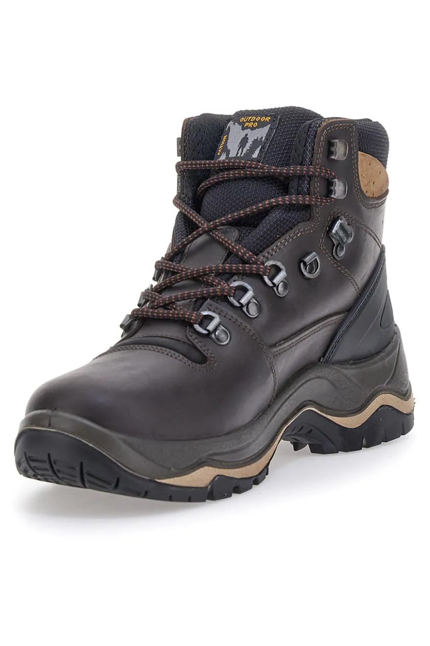 Braune Trekkingstiefel Track Down 11205