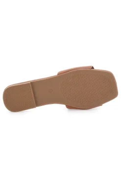 Brauner flacher Slipper MON DIEU PRE5413P