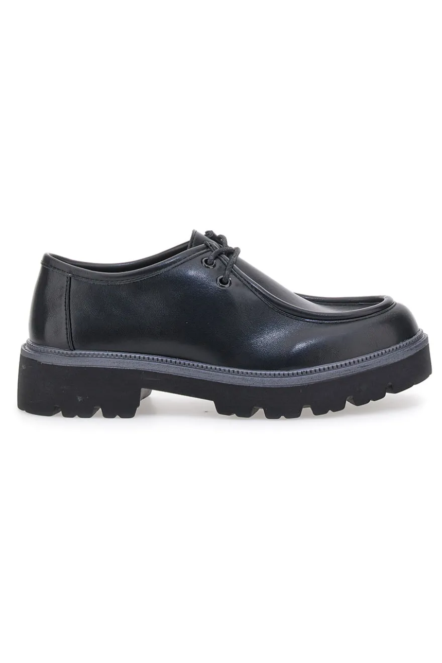 Café Cost H123192 schwarze Schnürschuhe
