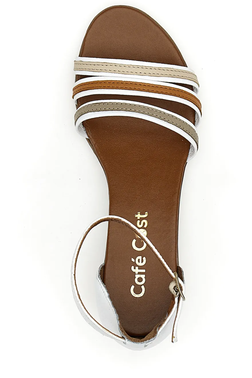Cafè Sandalen Cost 243130 Weiß