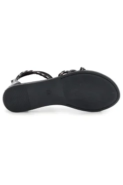 Cafe' cost RH16 schwarz Riemchensandalen
