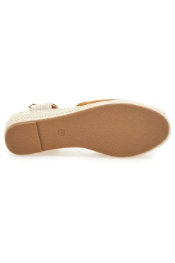 Camel Damen Espadrille Sandalen mit Seil Keil Pittarello Sonne BL1