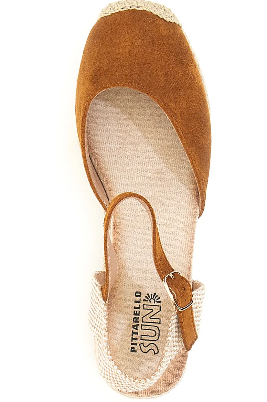 Camel Damen Espadrille Sandalen mit Seil Keil Pittarello Sonne BL1