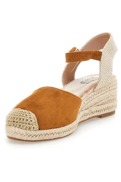 Camel Damen Espadrille Sandalen mit Seil Keil Pittarello Sonne BL1
