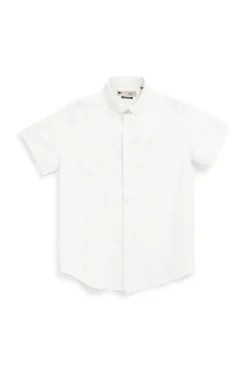 Camicia bianca in misto lino No limits MASH010S24