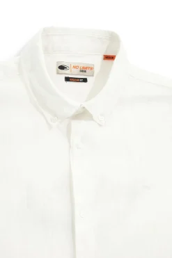 Camicia bianca in misto lino No limits MASH010S24