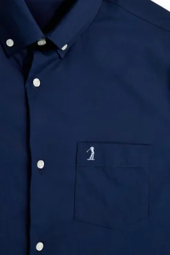 Camicia blu 100% cotone Us golf CA2602