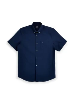 Camicia blu 100% cotone Us golf CA2602