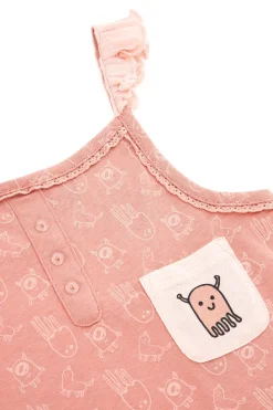 Canotta Con Taschino Rosa Pitt Kids PT-K-T-7033