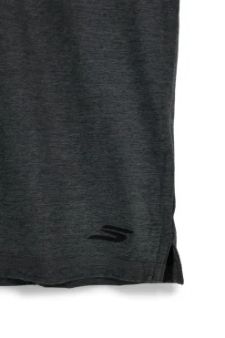 Canotta Grigio Antracite con Giromanica Ampio Skechers TT135