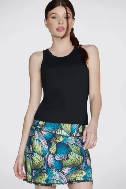 Canotta Nera Skechers Gowalk Shelf Bra Tank