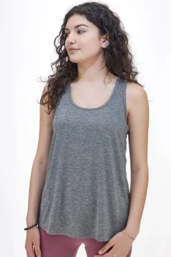 Canottiera Skechers Godri Swift Tunic Tank Grigia