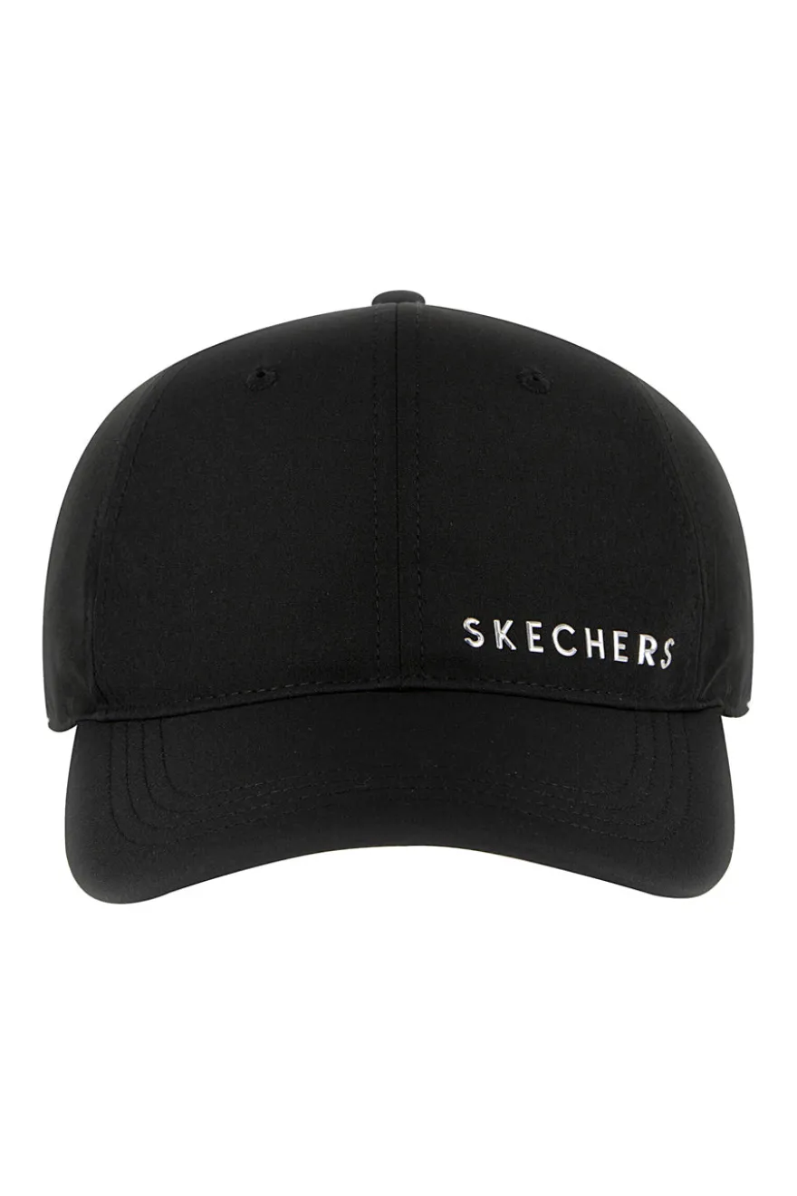 Capellino Nero Con Cinturino Regolabile Skechers Skech-Shine Foil Baseball Hat