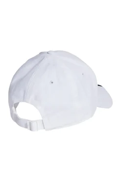 Cappellino Bianco con Frontino Curvo Adidas Baseball 3S Cap