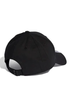 Cappellino Nero con Frontino Curvo Adidas Baseball 3S Cap