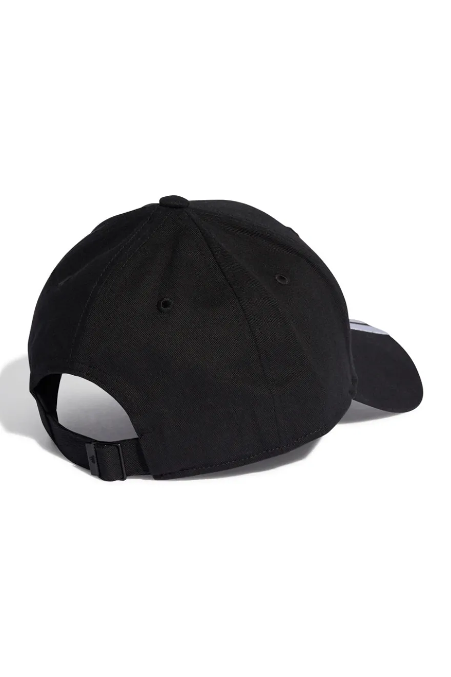 Cappellino Nero con Frontino Curvo Adidas Baseball 3S Cap