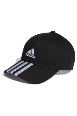 Cappellino Nero con Frontino Curvo Adidas Baseball 3S Cap