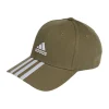 Cappellino Verde con Frontino Curvo Adidas Baseball 3S Cap