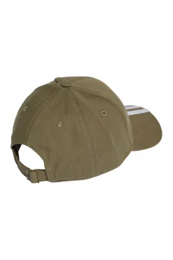 Cappellino Verde con Frontino Curvo Adidas Baseball 3S Cap