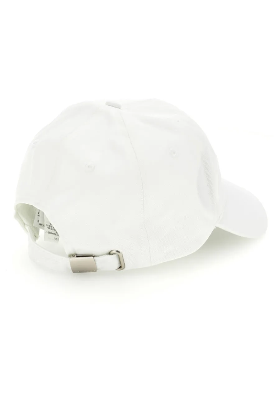 Cappello bianco con logo Calvin klein CK CAP